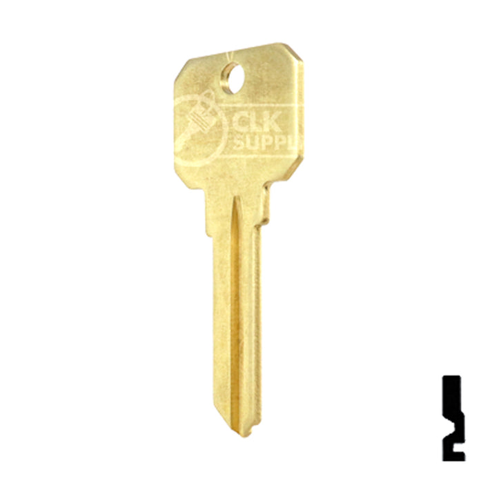 Uncut NB Key Blank | Weiser | WR4 Residential-Commercial Key Ilco