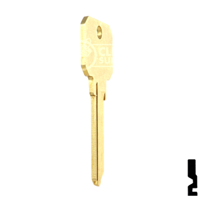 Uncut NB Key Blank | Weiser | WR4 Residential-Commercial Key Ilco