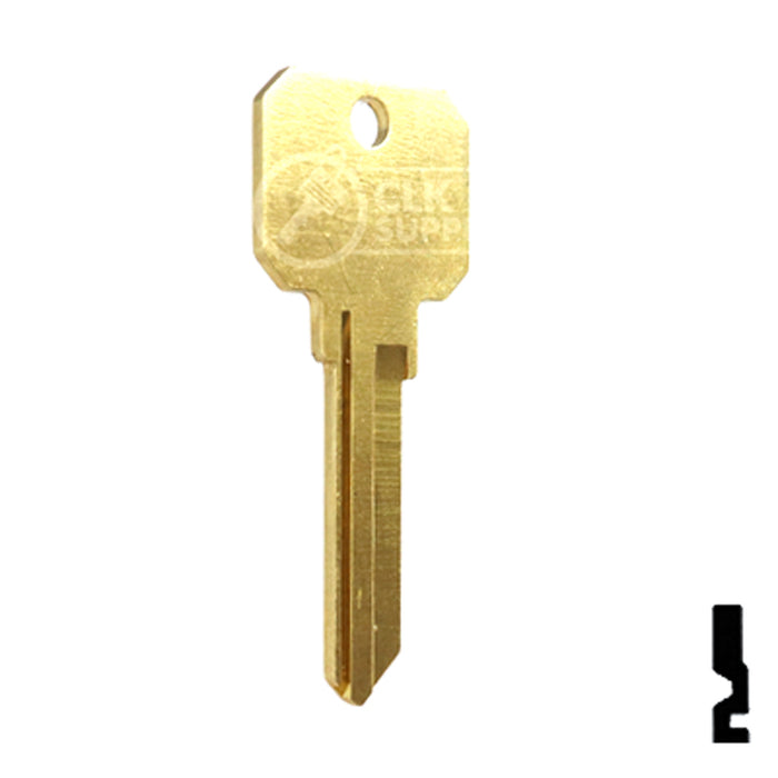 Uncut NB Key Blank | Weiser | WR4 Residential-Commercial Key Ilco