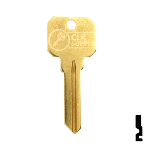 Uncut NB Key Blank | Weiser | WR4 Residential-Commercial Key Ilco