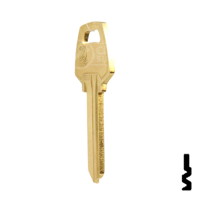 Uncut Neuter Bow Key Blank | Corbin Russwin | CO88 Residential-Commercial Key Ilco