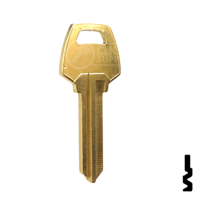 Uncut Neuter Bow Key Blank | Corbin Russwin | CO88 Residential-Commercial Key Ilco