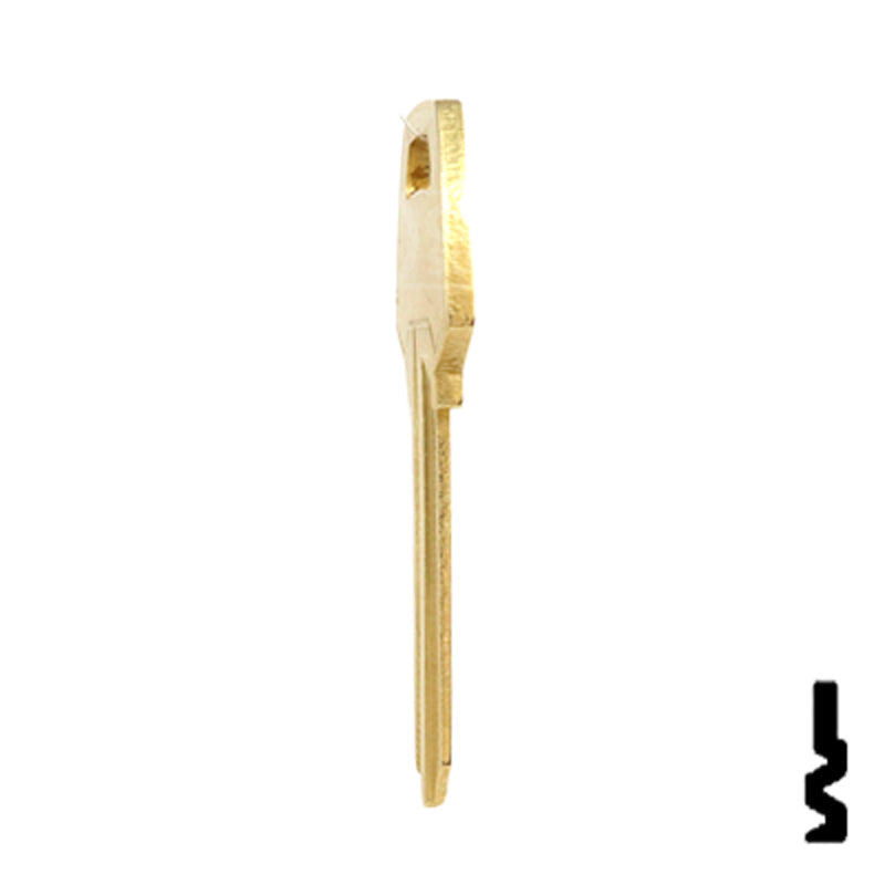 Uncut Neuter Bow Key Blank | Corbin Russwin | CO88 Residential-Commercial Key Ilco