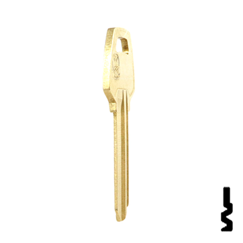 Uncut Neuter Bow Key Blank | Corbin Russwin | CO88 Residential-Commercial Key Ilco