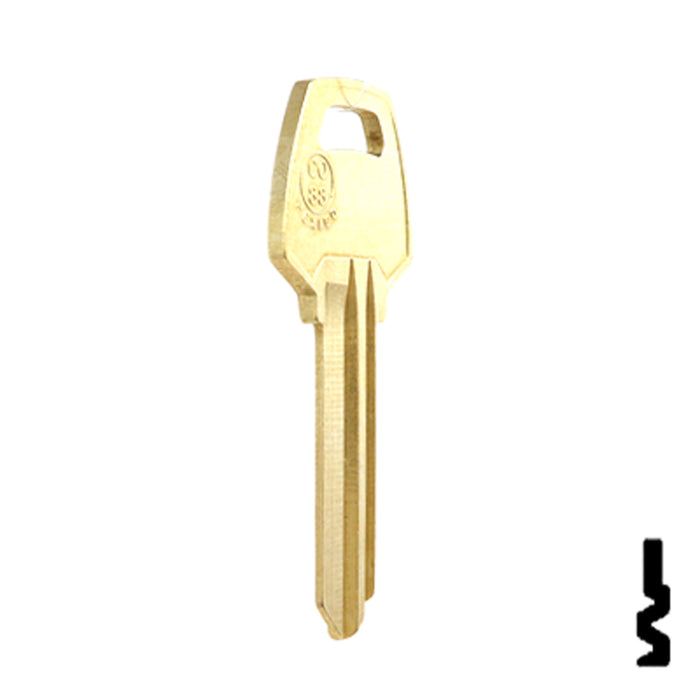 Uncut Neuter Bow Key Blank | Corbin Russwin | CO88 Residential-Commercial Key Ilco