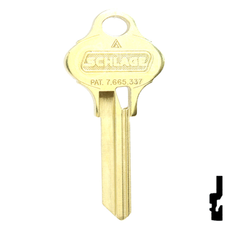 Everst Key Uncut OEM Key Blank | Schlage Everest | S123