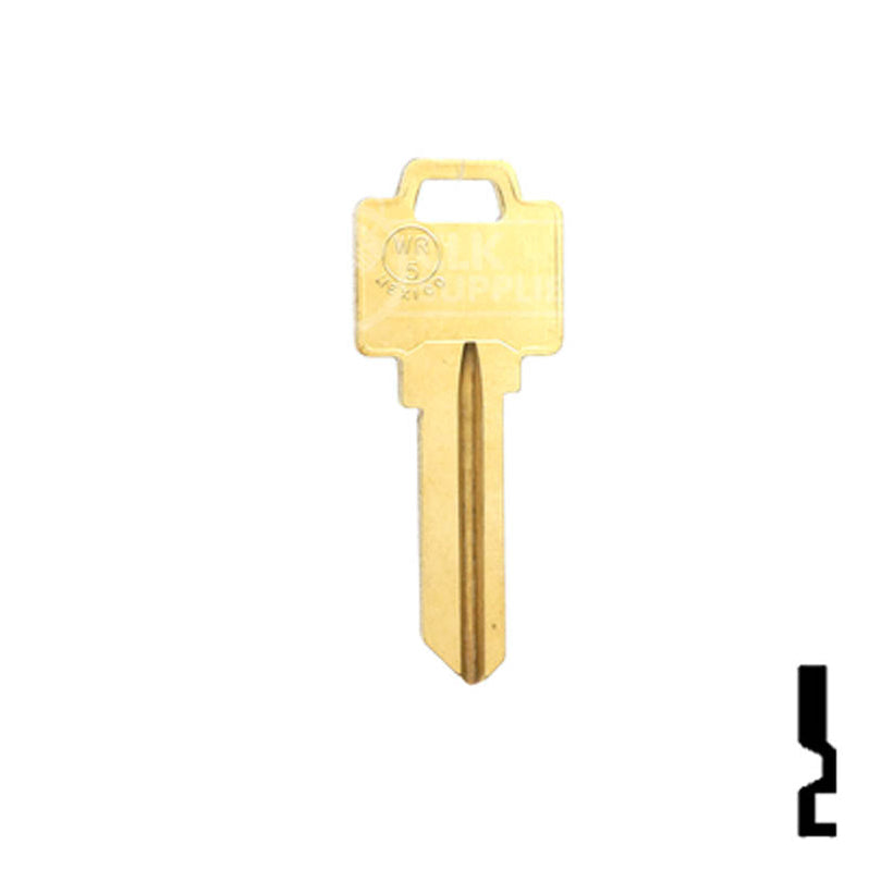 Uncut Key Blank | Weiser | WR5, N1054WB