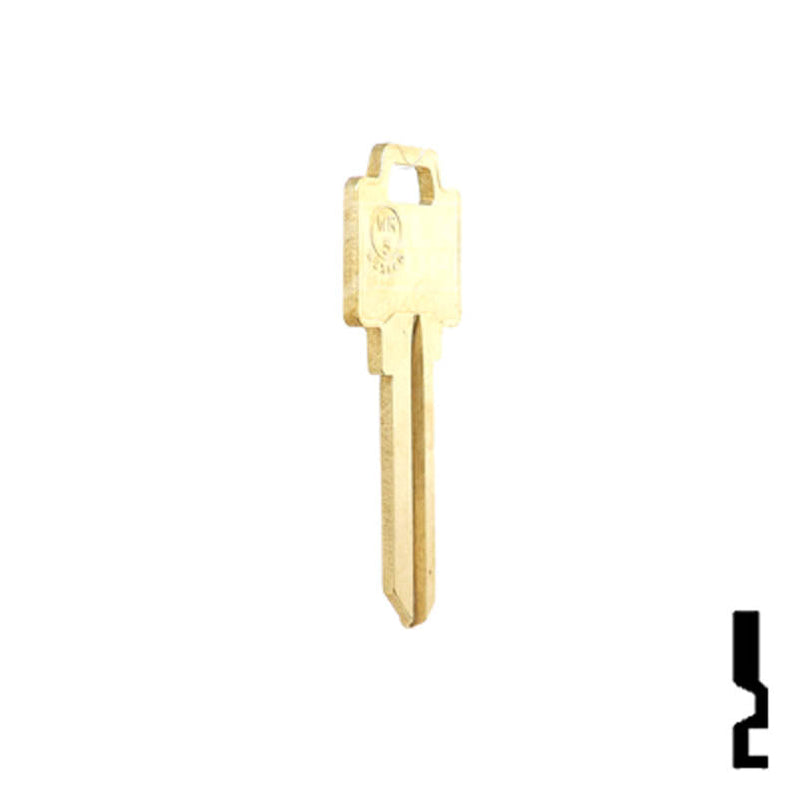 Uncut Key Blank | Weiser | WR5, N1054WB