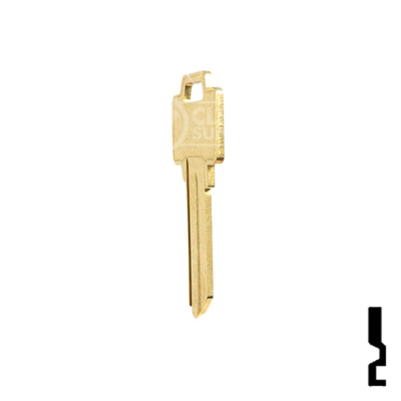 Uncut Key Blank | Weiser | WR5, N1054WB
