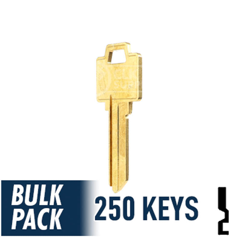 WR5 Weiser Key Bulk Pack -250 by Ilco Residential-Commercial Key Ilco