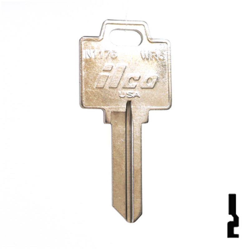 Residential Key Blanks | Uncut Key Blank | Weiser | WR6, N1176 by Ilco ...