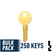Y11 Yale Key Bulk Pack -250 by Ilco Residential-Commercial Key Ilco