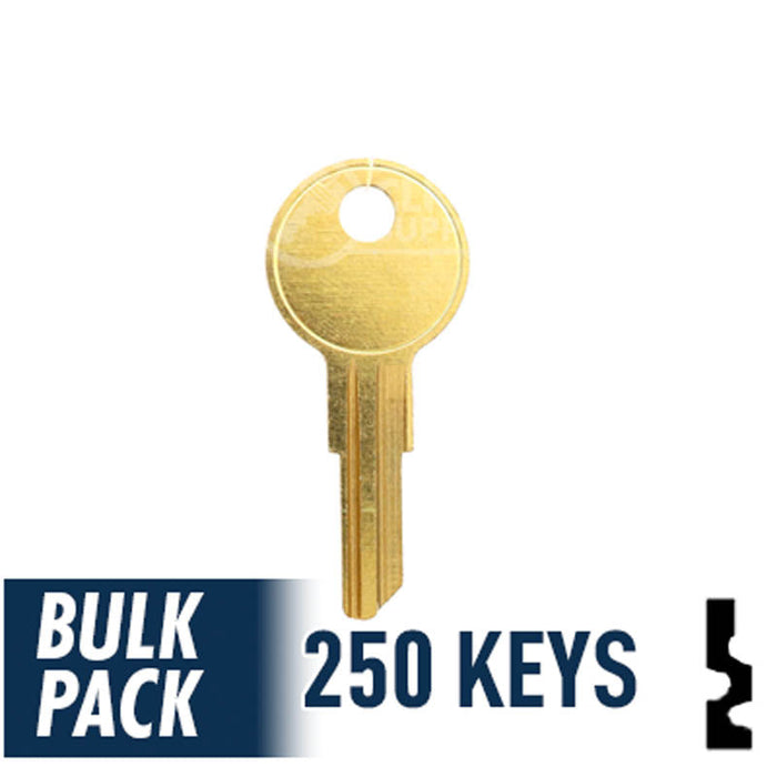 Y11 Yale Key Bulk Pack -250 by Ilco Residential-Commercial Key Ilco