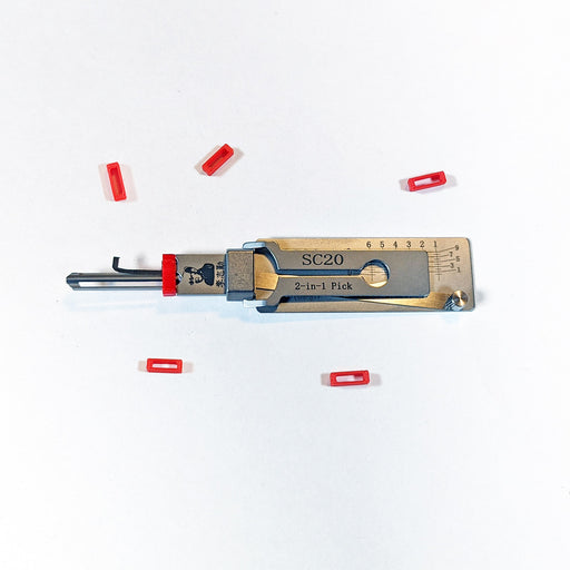 RTT Lishi Standoff Spacers (bag of 5) Red Team Tools