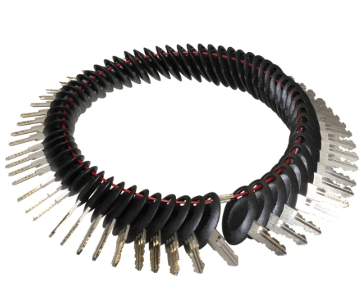 Double-Sided Cut Key | Bauer | RV301-360 Complete Set