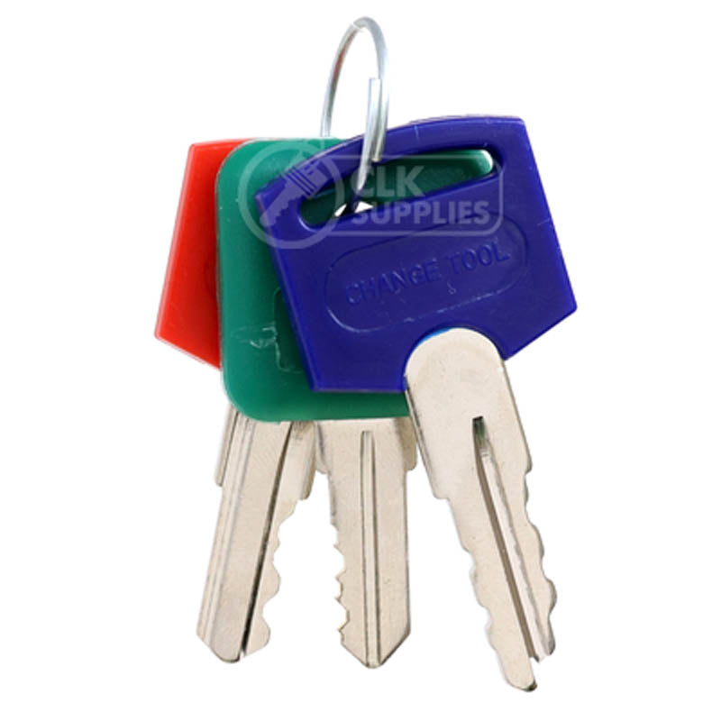 Precut Key Blank | Fastec FIC | Master, Change Key Set — CLK Supplies