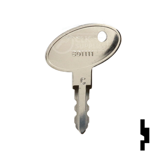 Precut Key Blank | Bauer | Change Key BD1111 RV-Motorhome Key Framon Manufacturing Company, Inc