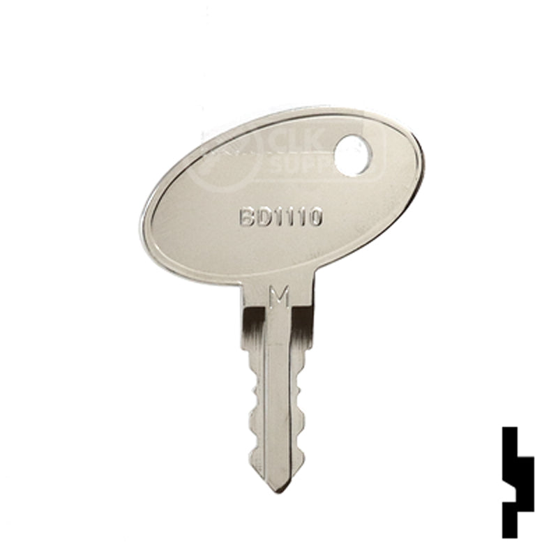 Precut Key Blank | Bauer | Master Key BD1110 — CLK Supplies