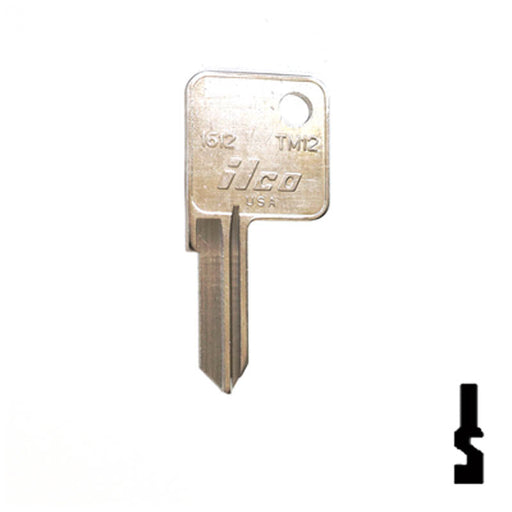 TM12, 1612 Trimark Key RV-Motorhome Key Ilco