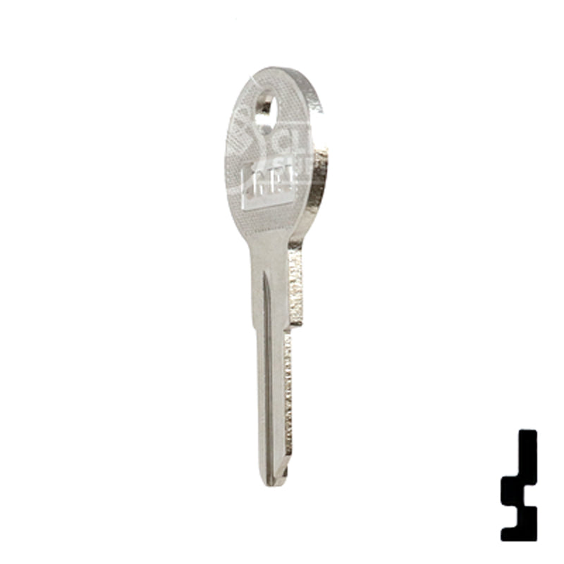 Uncut Key Blank | Chicago | CHI-12, 1041TR RV-Motorhome Key JMA USA