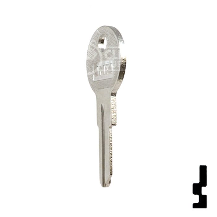 Uncut Key Blank | Chicago | CHI-12, 1041TR RV-Motorhome Key JMA USA