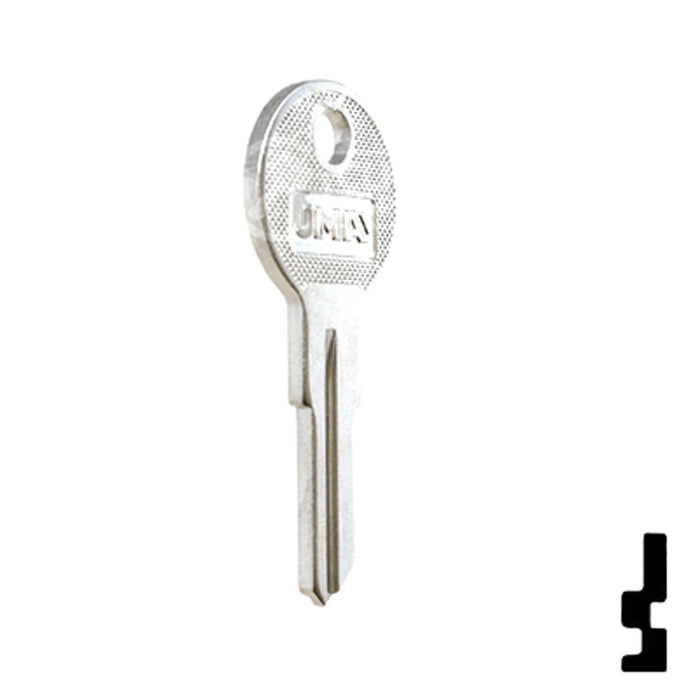 Uncut Key Blank | Chicago | CHI-12, 1041TR RV-Motorhome Key JMA USA