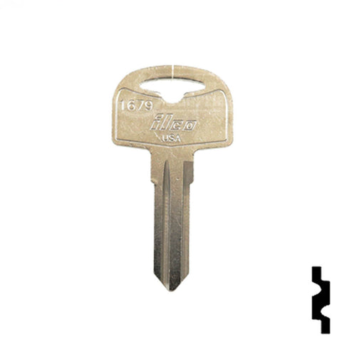 Uncut Key Blank | Cole Hersee | 1679