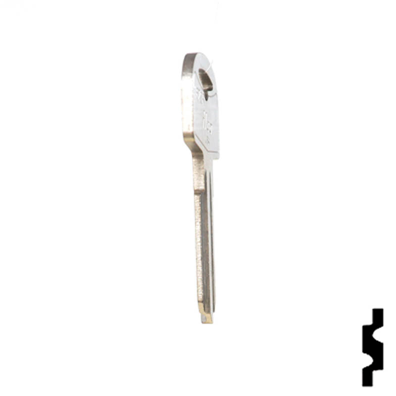 Uncut Key Blank | Cole Hersee | 1679R RV-Motorhome Key Ilco