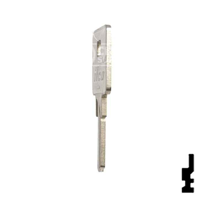 Uncut Key Blank | TriMark | 1601, TM1 RV-Motorhome Key Ilco
