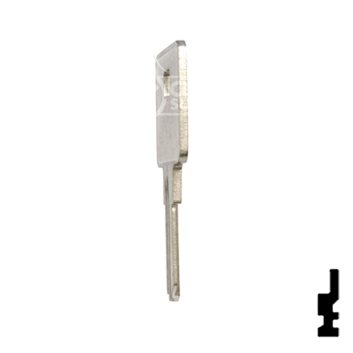 Uncut Key Blank | TriMark | 1601, TM1 RV-Motorhome Key Ilco