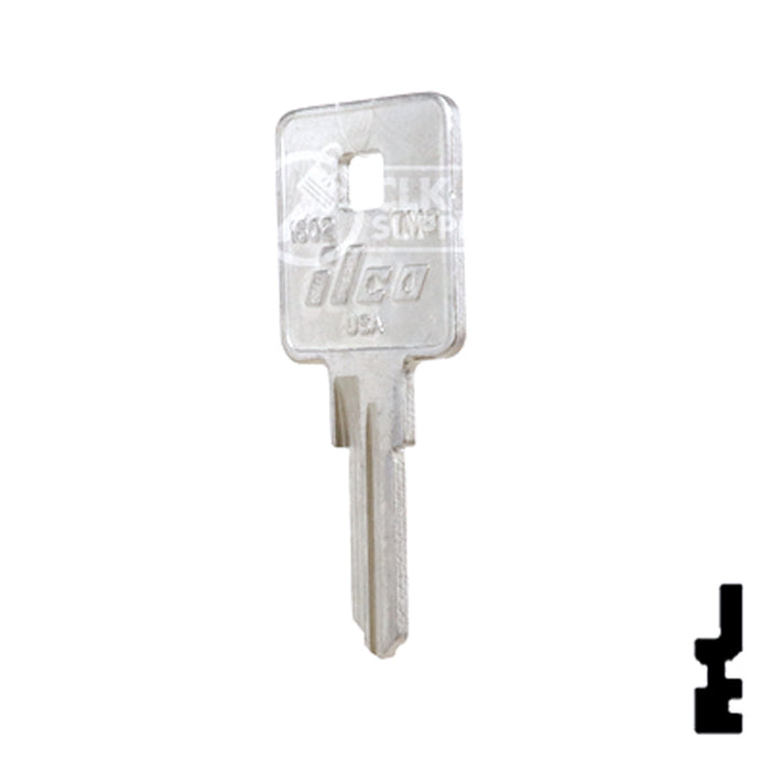 Uncut Key Blank | TriMark | 1602, TM2 RV-Motorhome Key Ilco