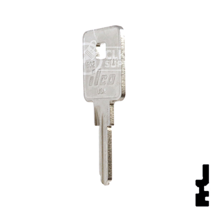Uncut Key Blank | TriMark | 1602, TM2 RV-Motorhome Key Ilco