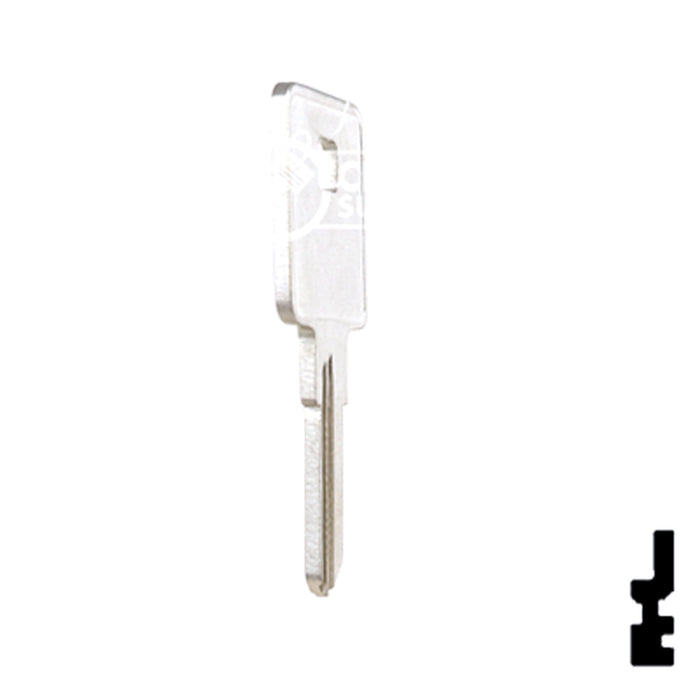 Uncut Key Blank | TriMark | 1602, TM2 RV-Motorhome Key Ilco