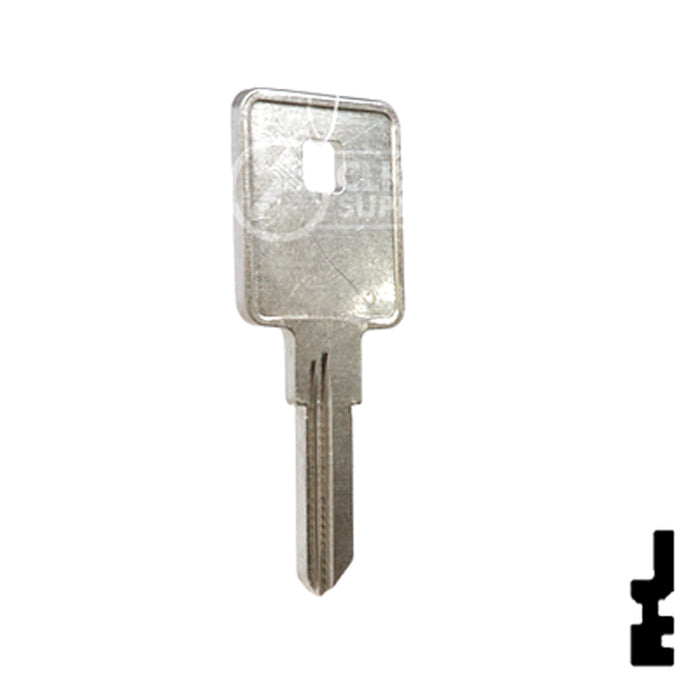 Uncut Key Blank | TriMark | 1602, TM2 RV-Motorhome Key Ilco