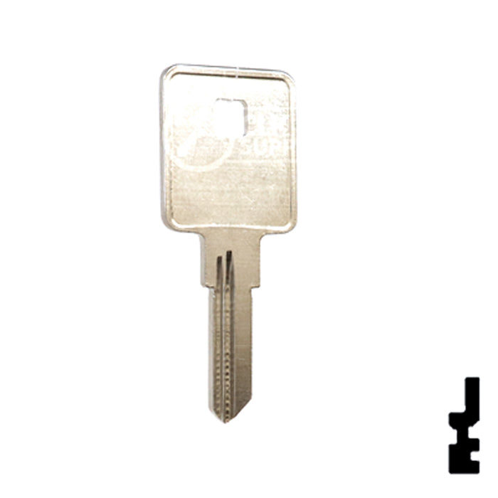 Uncut Key Blank | TriMark | 1602, TM2 RV-Motorhome Key Ilco