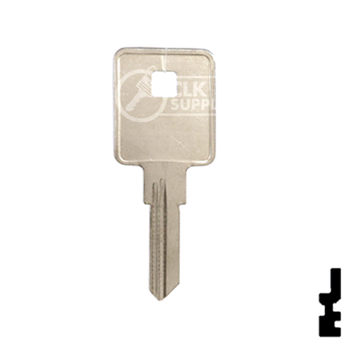Uncut Key Blank | TriMark | 1602, TM2 RV-Motorhome Key Ilco