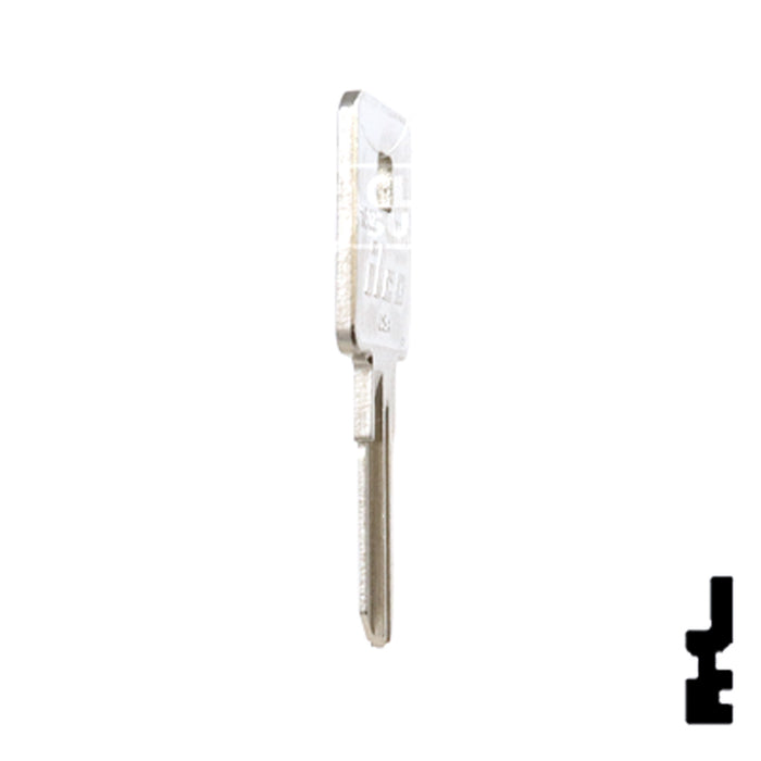 Uncut Key Blank | TriMark | 1602, TM2 RV-Motorhome Key Ilco