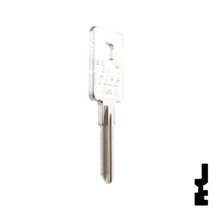 Uncut Key Blank | TriMark | 1602, TM2 RV-Motorhome Key Ilco