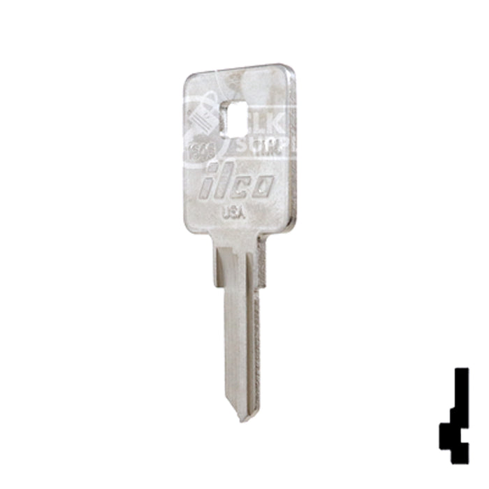 Uncut Key Blank | TriMark | 1606, TM6 RV-Motorhome Key Ilco