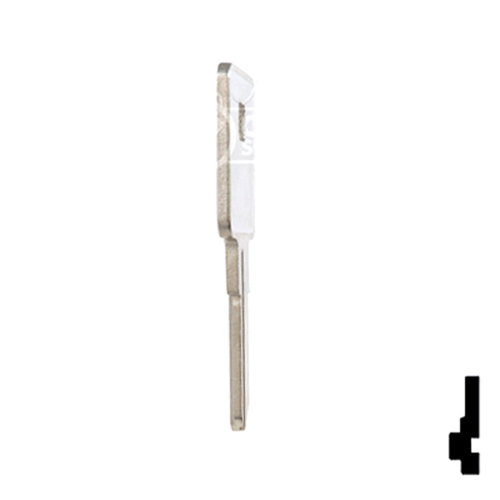 Uncut Key Blank | TriMark | 1606, TM6 RV-Motorhome Key Ilco