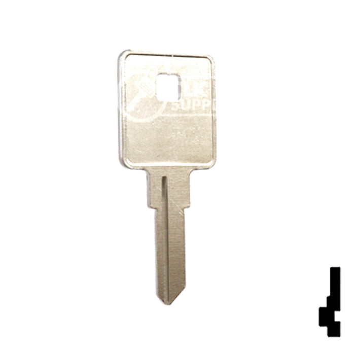 Uncut Key Blank | TriMark | 1606, TM6 RV-Motorhome Key Ilco