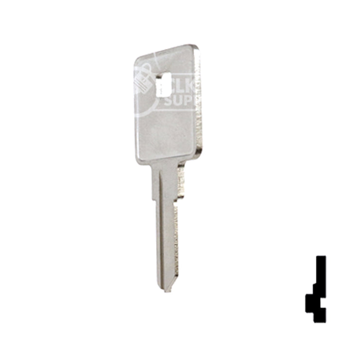 Uncut Key Blank | TriMark | 1606, TM6 RV-Motorhome Key Ilco