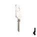 Uncut Key Blank | TriMark | 1606, TM6 RV-Motorhome Key Ilco