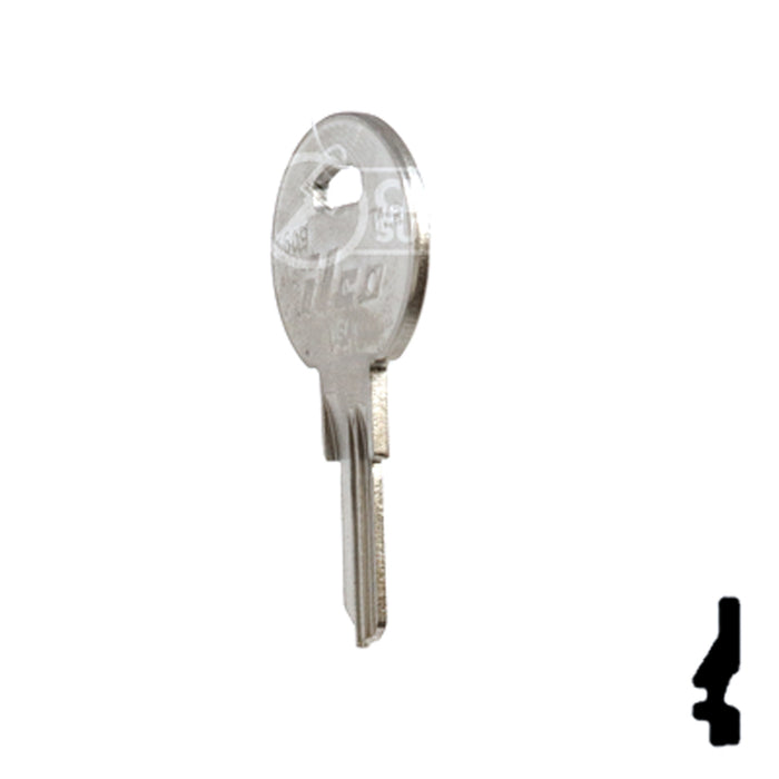 Uncut Key Blank | TriMark | 1609, TM9 RV-Motorhome Key Ilco