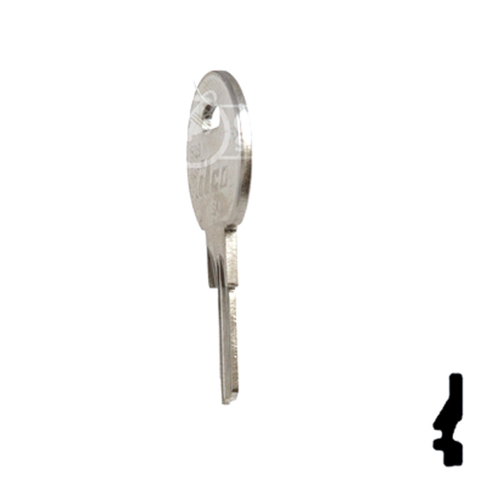 Uncut Key Blank | TriMark | 1609, TM9 RV-Motorhome Key Ilco