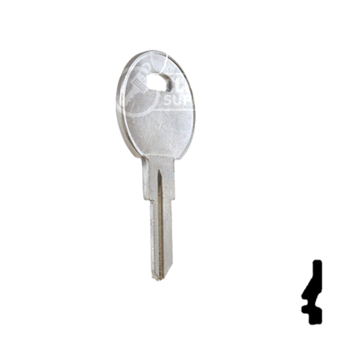 Uncut Key Blank | TriMark | 1609, TM9 RV-Motorhome Key Ilco