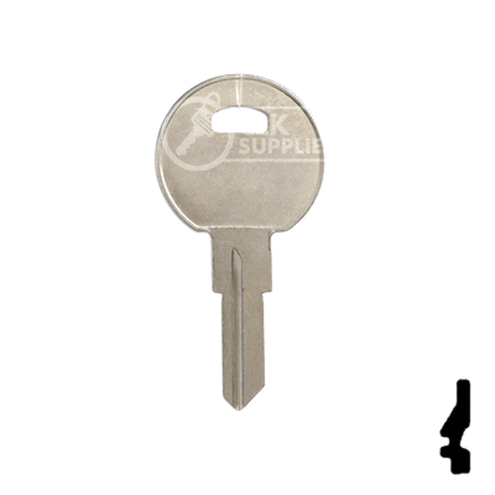Uncut Key Blank | TriMark | 1609, TM9 RV-Motorhome Key Ilco