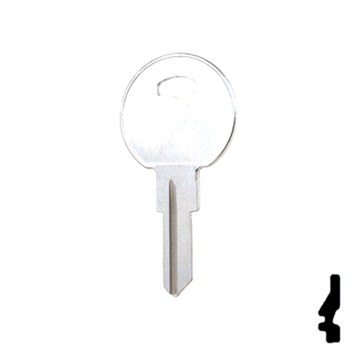 Uncut Key Blank | TriMark | 1609, TM9 RV-Motorhome Key Ilco