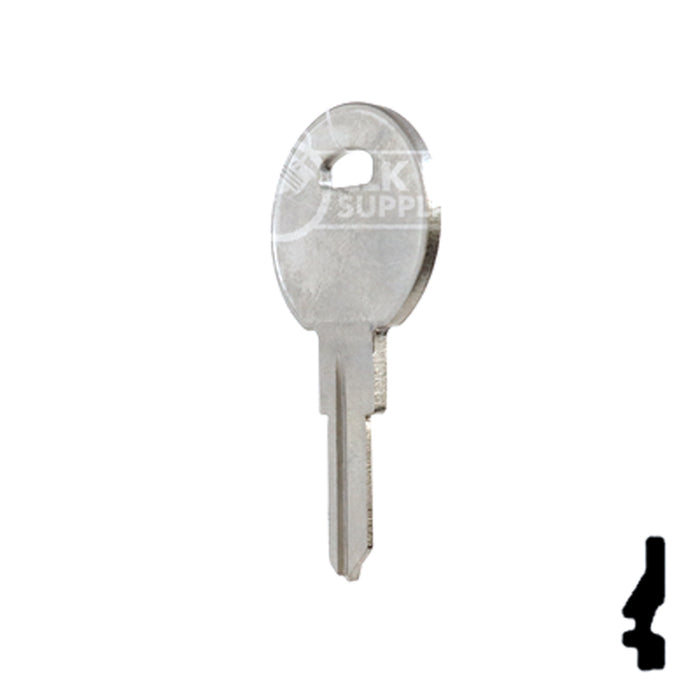 Uncut Key Blank | TriMark | 1609, TM9 RV-Motorhome Key Ilco