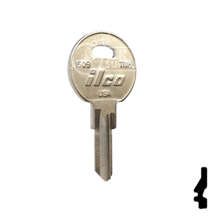 Uncut Key Blank | TriMark | 1609, TM9 RV-Motorhome Key Ilco